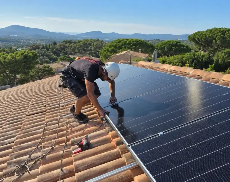 Installateur panneaux solaires Frans — pose photovoltaïque sur toiture